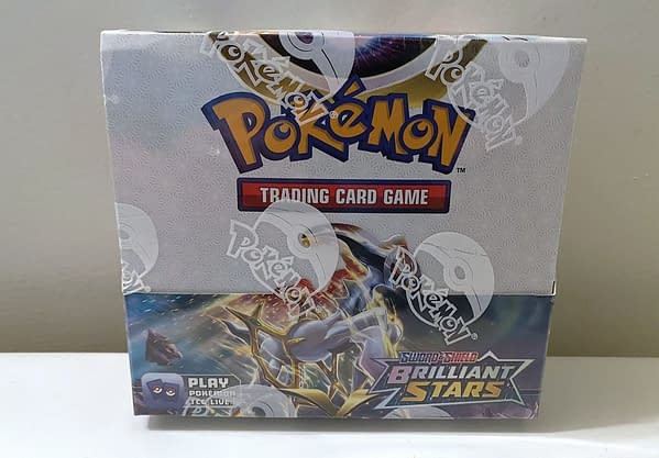 Sword & Shield - Brilliant Stars Booster Box. Credit: Pokémon TCG