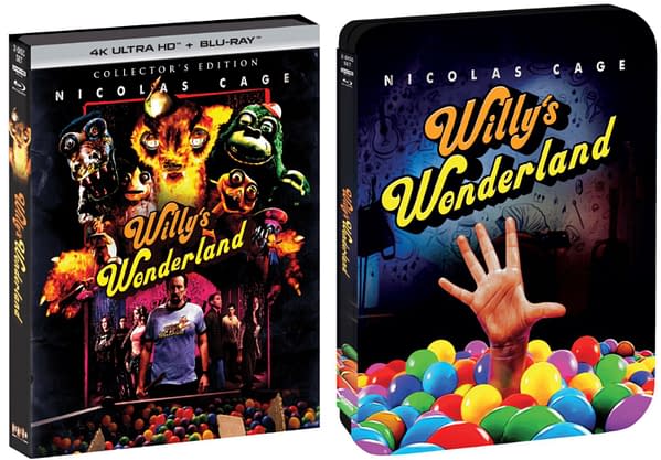 Willy's Wonderland 4K Blu-ray On The Way From Scream Factory