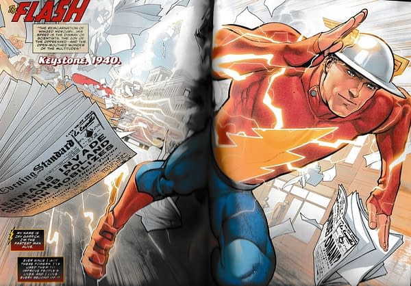 Jay Garrick Was Now Inspired By Wonder Woman in 1940 - Flash #750 Spoilers