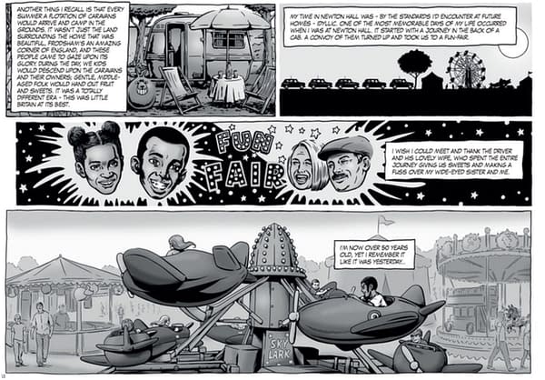 Black - A Windrush Autobiographical Graphic Novel