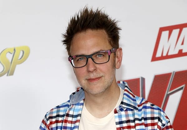 James Gunn at the Los Angeles premiere of 'Ant-Man And The Wasp' held at the El Capitan Theatre in Hollywood, USA on June 25, 2018. Editorial credit: Tinseltown / Shutterstock.com