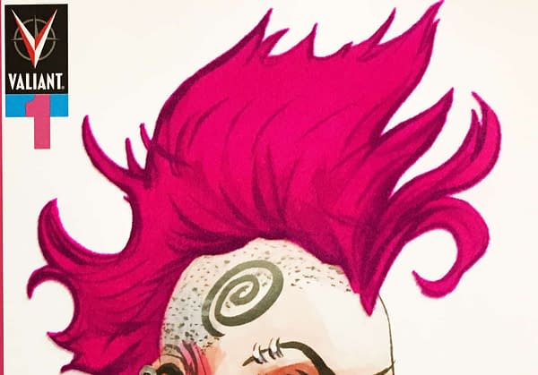 In Punkest Move Yet, Valiant Offers Flocked Variant Cover for Punk Mambo #1