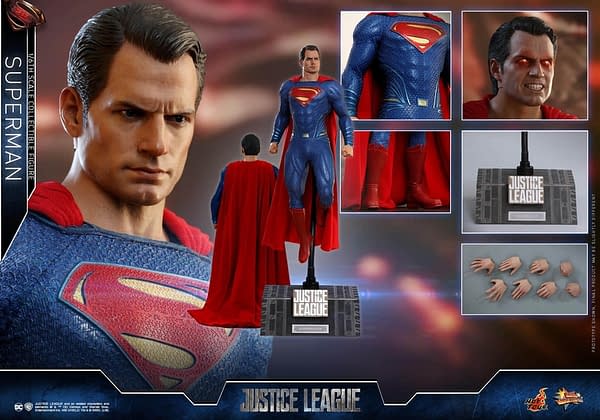 Justice League Superman Finally Announced by Hot Toys