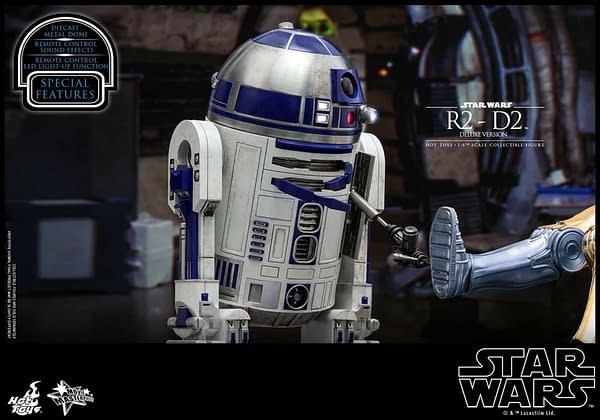 Star Wars Hot Toys R2 D2 Deluxe 12