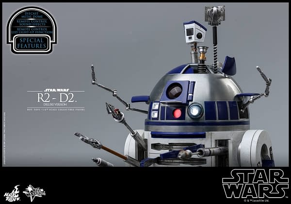 Star Wars Hot Toys R2 D2 Deluxe 13