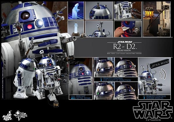 Star Wars Hot Toys R2 D2 Deluxe 14
