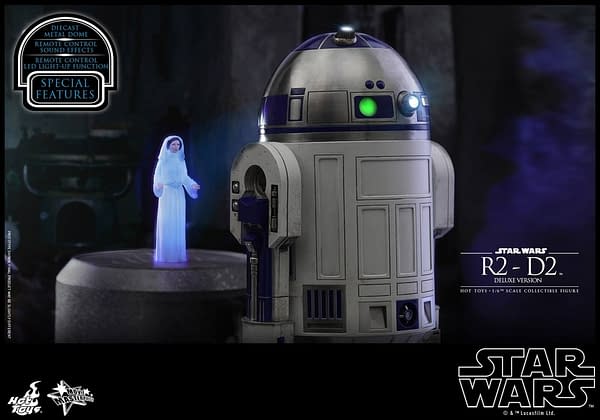 Star Wars Hot Toys R2 D2 Deluxe 4