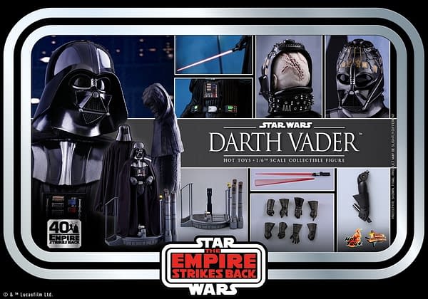 Hot Toys Empire Strikes Back Darth Vader Throwback Figure