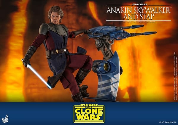 Star Wars Anakin Skywalker Returns to the Clone Wars with Hot Toys