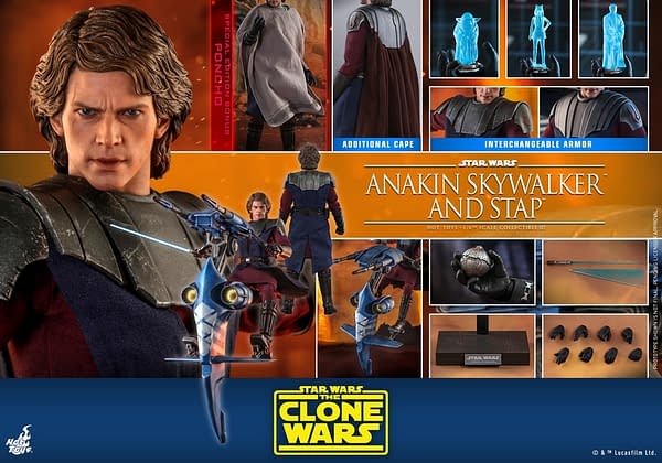 Star Wars Anakin Skywalker Returns to the Clone Wars with Hot Toys