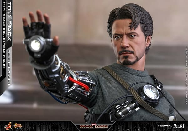 Revisit Tony Stark from Iron Man 1 With New Hot Toys Figure