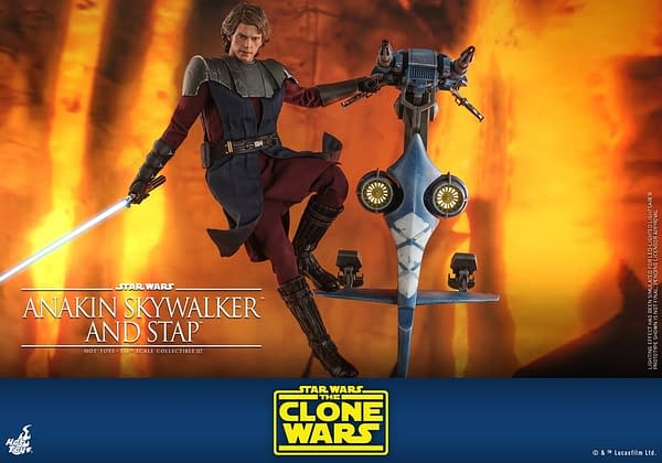 Star Wars Anakin Skywalker Returns to the Clone Wars with Hot Toys