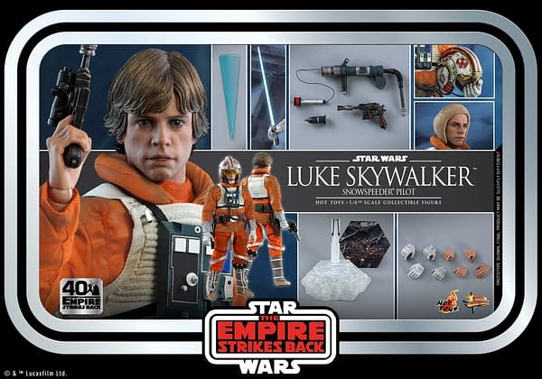 Star Wars Luke Skywalker Snowspeeder Outfit Arrives at Hot Toys