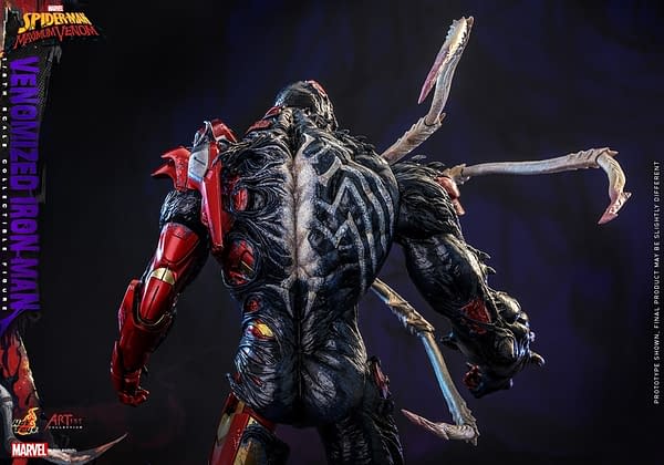 Venom Becomes a Nightmare With New Iron Man Hot Toys Figure