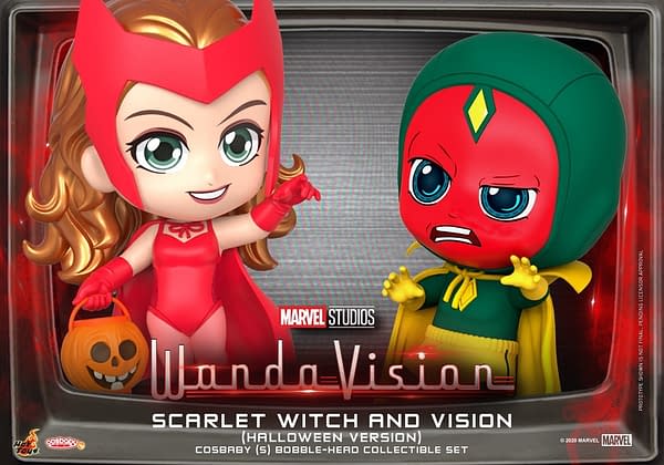 WandaVision Take on Halloween with New Hot Toys Set