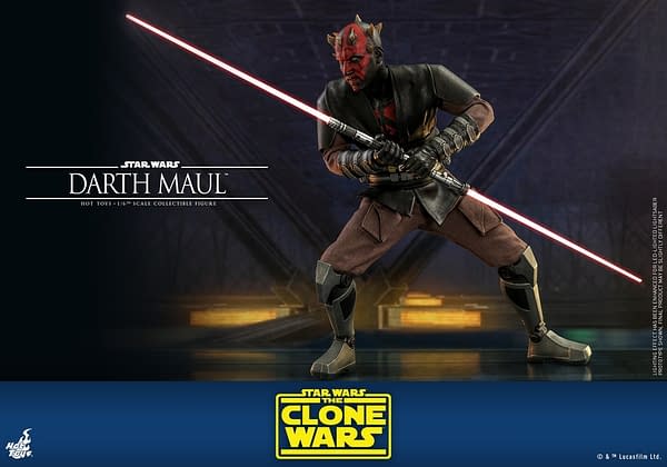 Darth Maul is Unleashed with the Newest Hot Toys Star Wars Figure