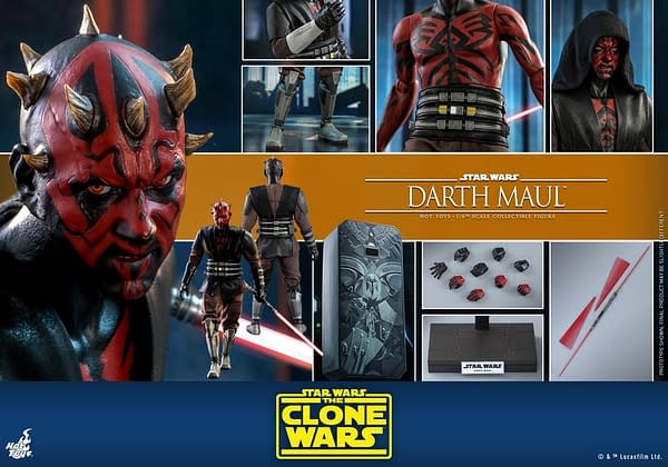 Darth Maul is Unleashed with the Newest Hot Toys Star Wars Figure