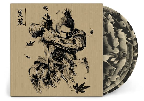 A look at the cover of the Sekiro: Shadows Die Twice vinyl album, courtesy of Laced Records. 