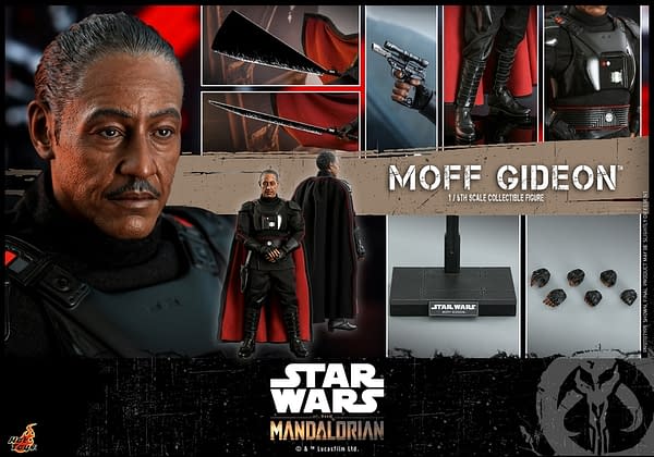 The Mandalorian Moff Gideon Gets His Own Star Wars Hot Toys Figure