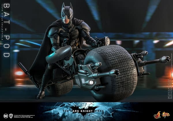 The Dark Knight Rises Bat-Pod Returns with Hot Toys Re-Release