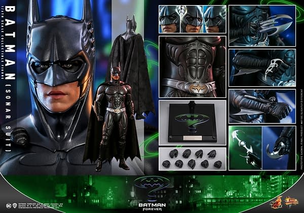 Batman Forever Sonar BatSuit is Back With Hot Toys Newest Release