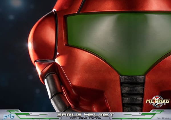 Metroid Prime Samus Aran Replica Helmet Lands at First 4 Figures