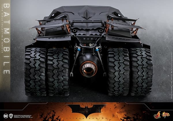 Hot Toys Debuts First 1/6 Vehicle With Batman Begins Batmobile Tumbler