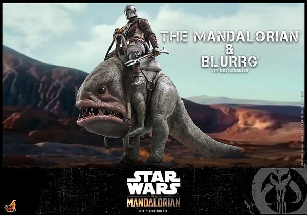 Hot Toys Reveals Star Wars The Mandalorian and Blurg 1/6 Figure Set