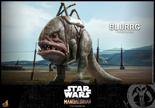 Hot Toys Reveals Star Wars The Mandalorian and Blurg 1/6 Figure Set