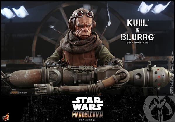 The Mandalorian Kuili Rides The Blurrg Once Again With Hot Toys