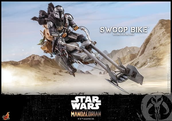 Hot Toys Debuts Star Wars: The Mandalorian Swoop Bike Vehicle