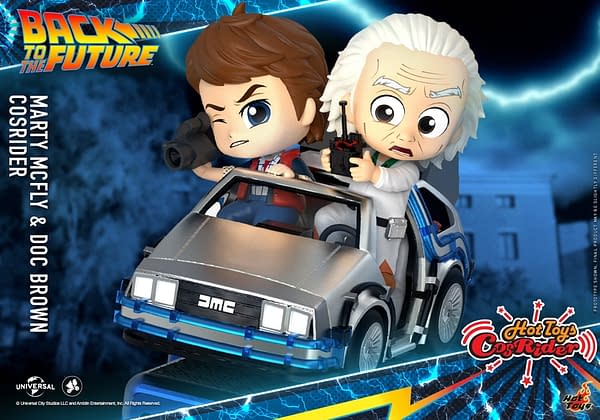 Back to the Future Trilogy CosRider Collectibles From Hot Toys
