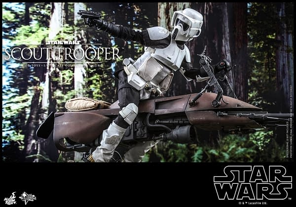 Star Wars: Return of the Jedi Scout Trooper Comes to Hot Toys