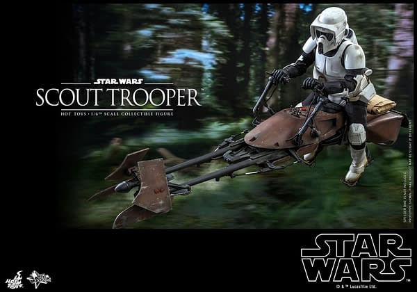 Star Wars: Return of the Jedi Scout Trooper Comes to Hot Toys