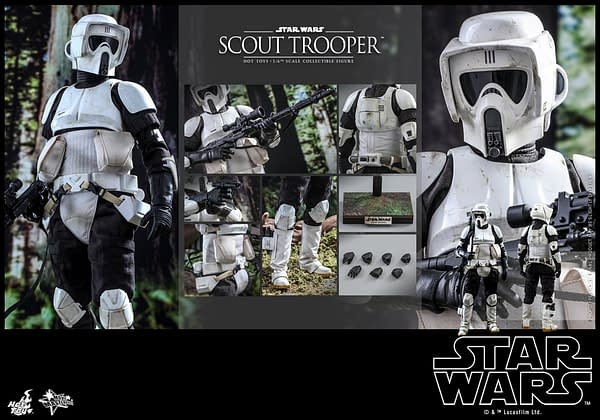 Star Wars: Return of the Jedi Scout Trooper Comes to Hot Toys