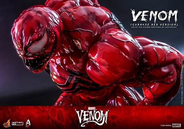 Venom Gets a Carnage Twist with Hot Toys Designer Artist Mix Figure