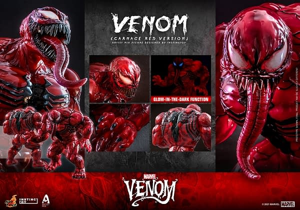 Venom Gets a Carnage Twist with Hot Toys Designer Artist Mix Figure