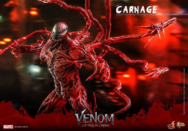 Carnage Paints the Town Red As Hot Toys Reveals A New Figure