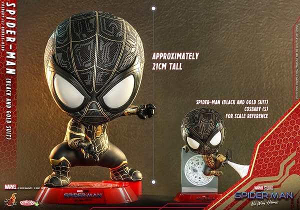 Spider-Man: No Way Home Cosbaby Coming Soon from Hot Toys