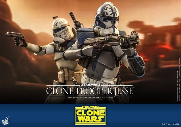 Star Wars Clone Trooper Jesse Returns with New 1:6 Hot Toys Figure