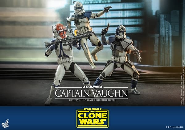 Star Wars: The Clone Wars Captain Vaughn Comes to Hot Toys