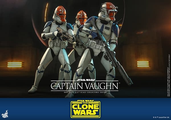 Star Wars: The Clone Wars Captain Vaughn Comes to Hot Toys