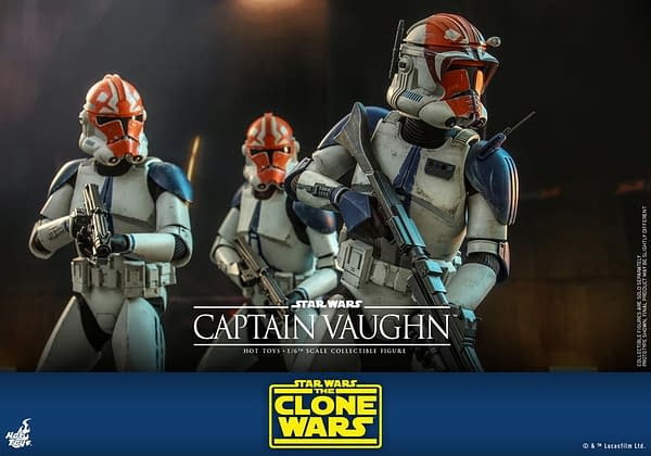 Star Wars: The Clone Wars Captain Vaughn Comes to Hot Toys