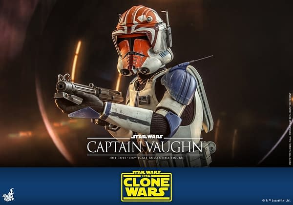 Star Wars: The Clone Wars Captain Vaughn Comes to Hot Toys