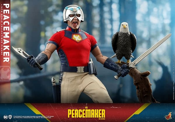 Peacemaker and Eagly Brings the Violence to Hot Toys