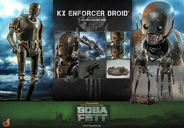 Hot Toys Debuts Star Wars KX Enforcer Droid 1/6 Figure 