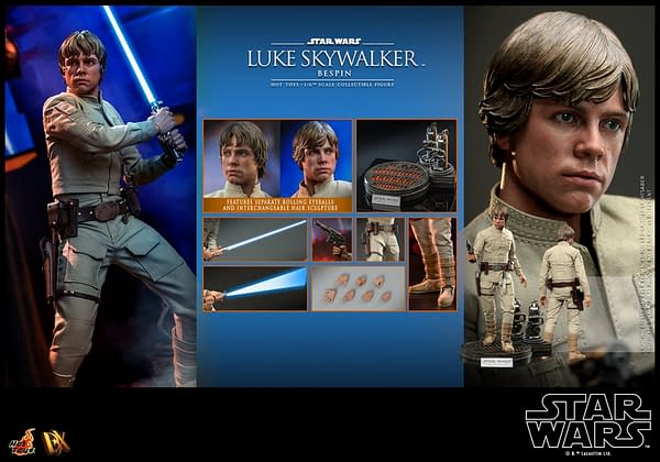 Star Wars Bespin Luke Skywalker 1/6 Figure Revealed by Hot Toys 