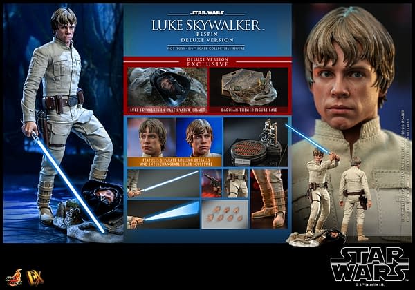 Star Wars Bespin Luke Skywalker 1/6 Figure Revealed by Hot Toys 