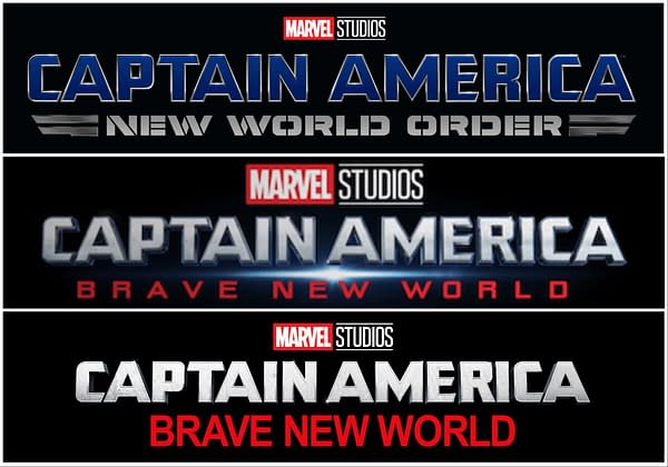 Captain America: Brave New World Gets A [Boring] New Logo