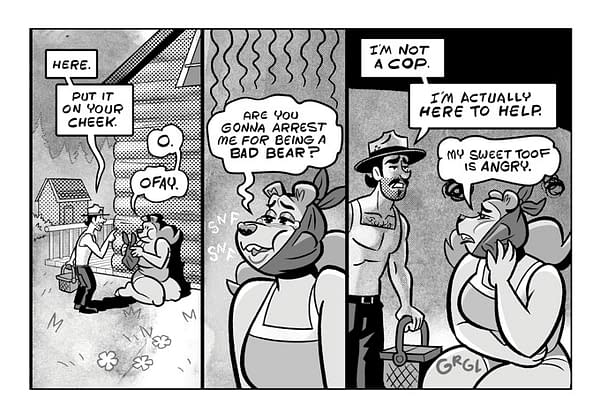 An Extended Excerpt Of Owlin's New Graphic Novel, That Sexy Bear!